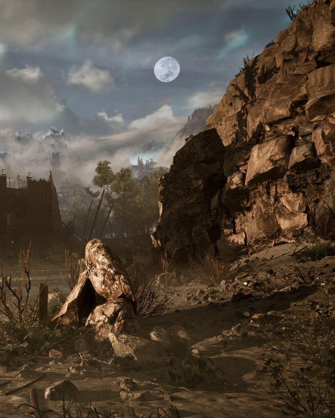 Gothic 1 Remake hidden route or wilderness scene.