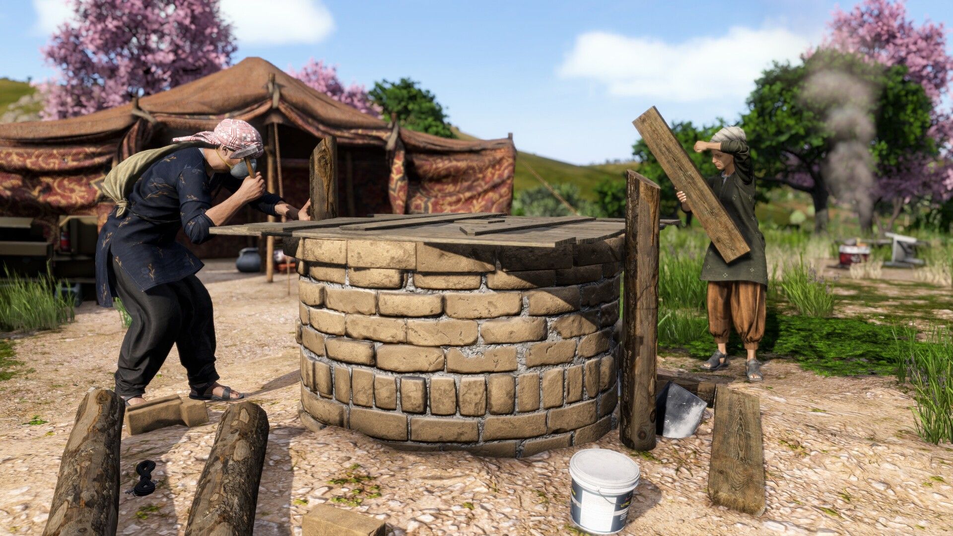 Official DayZ Badlands screenshot supporting route section 1.