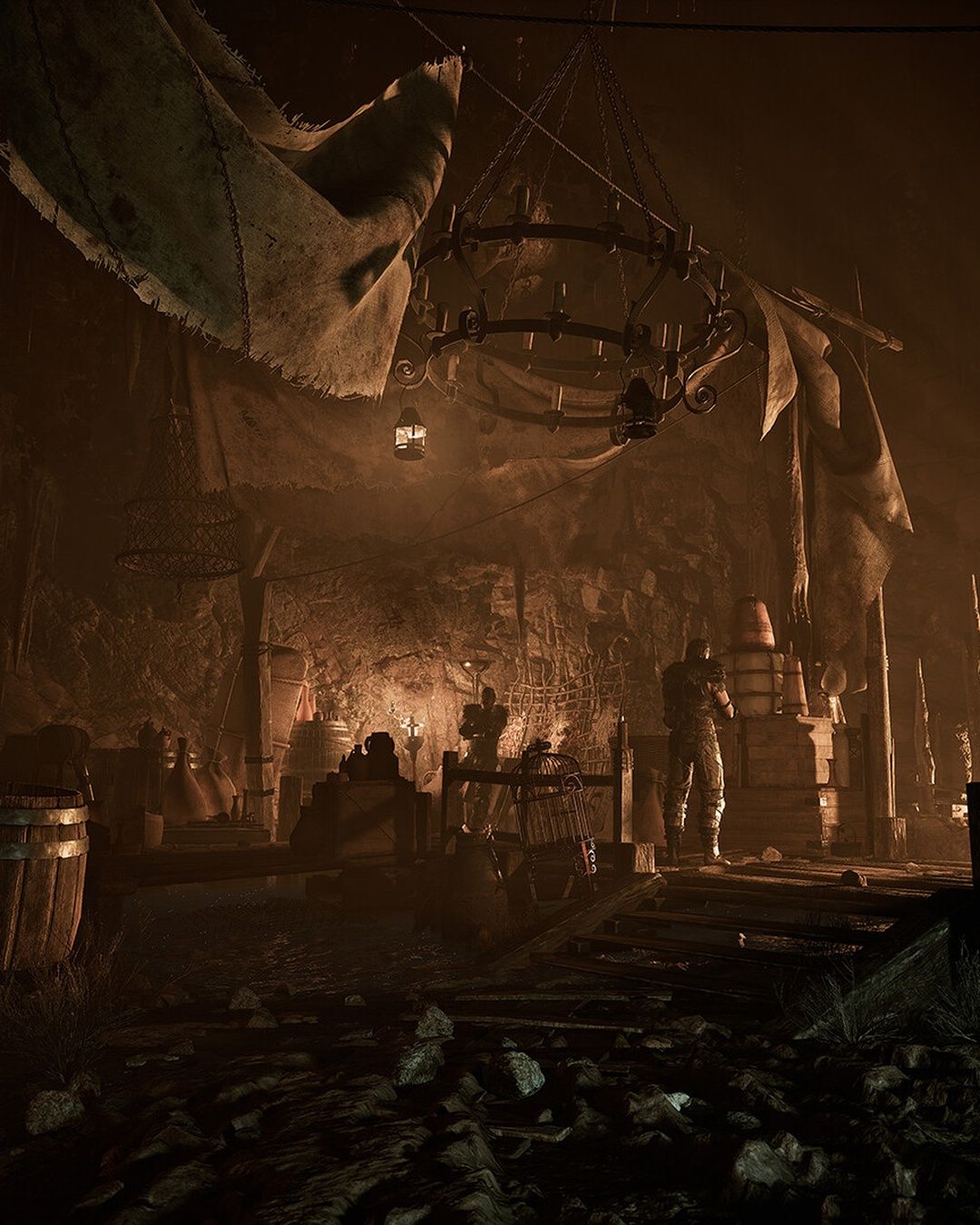 Gothic 1 Remake mine or escort combat scene.
