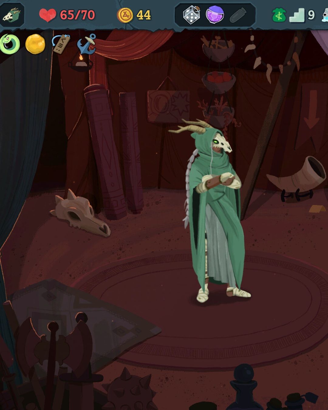Slay the Spire 2 deckbuilder combat scene.