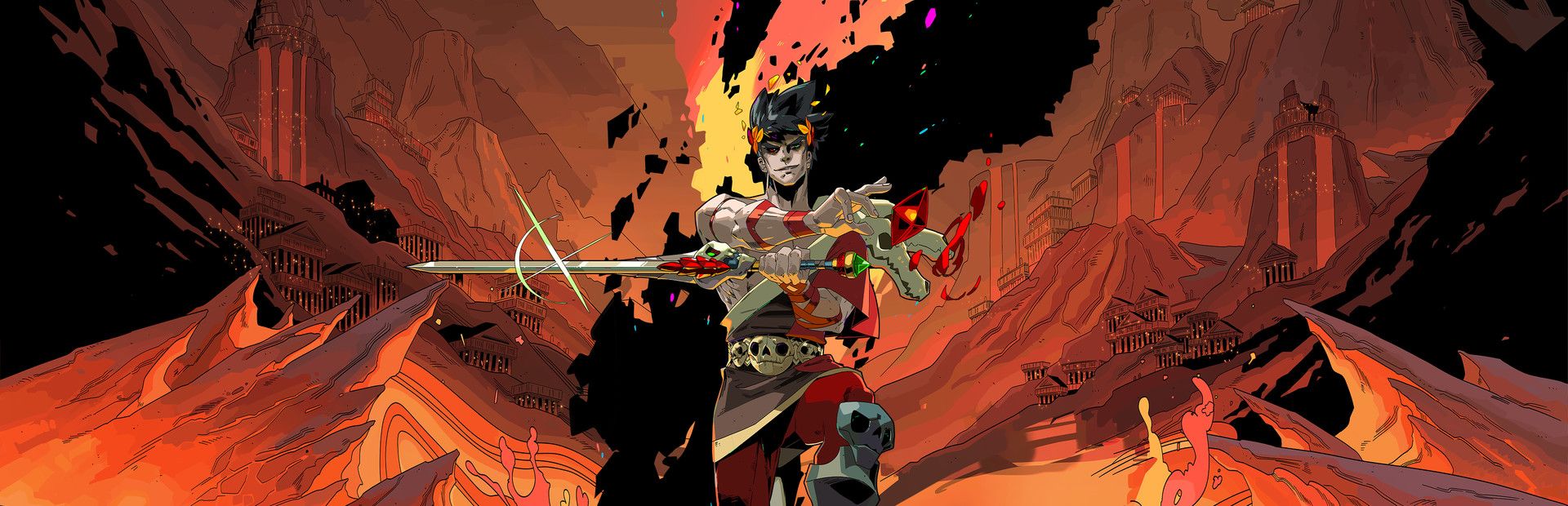 Hades image for the top indie games list.