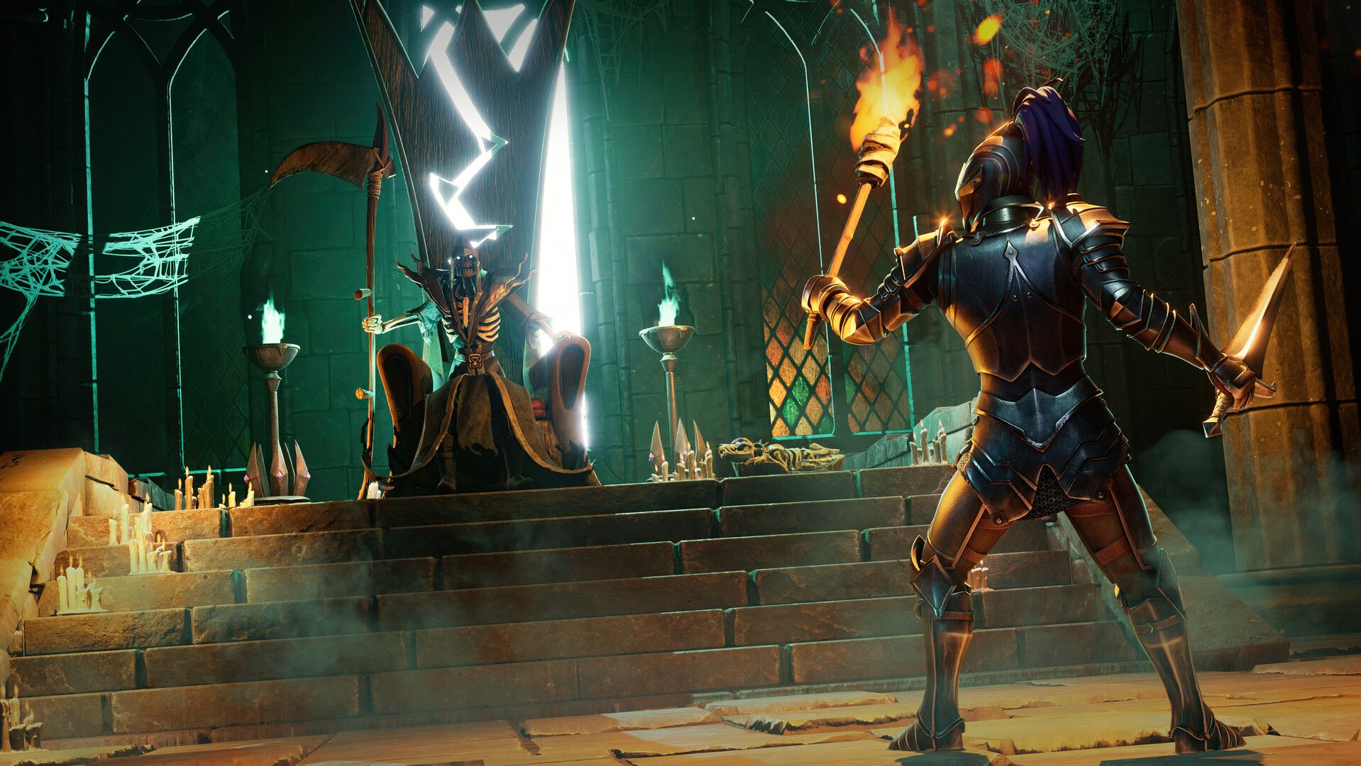 Players exploring Ashenfall in RuneScape: Dragonwilds.