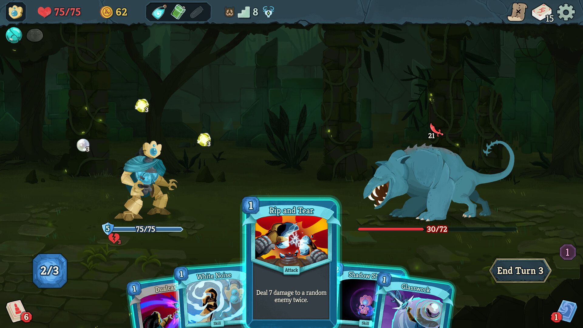 A Slay the Spire 2 combat encounter