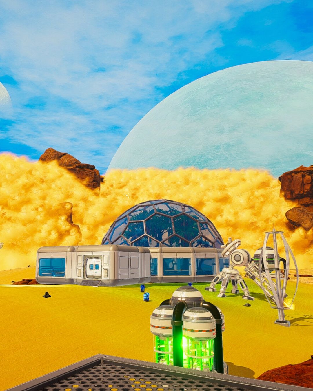 The Planet Crafter gameplay screenshot.