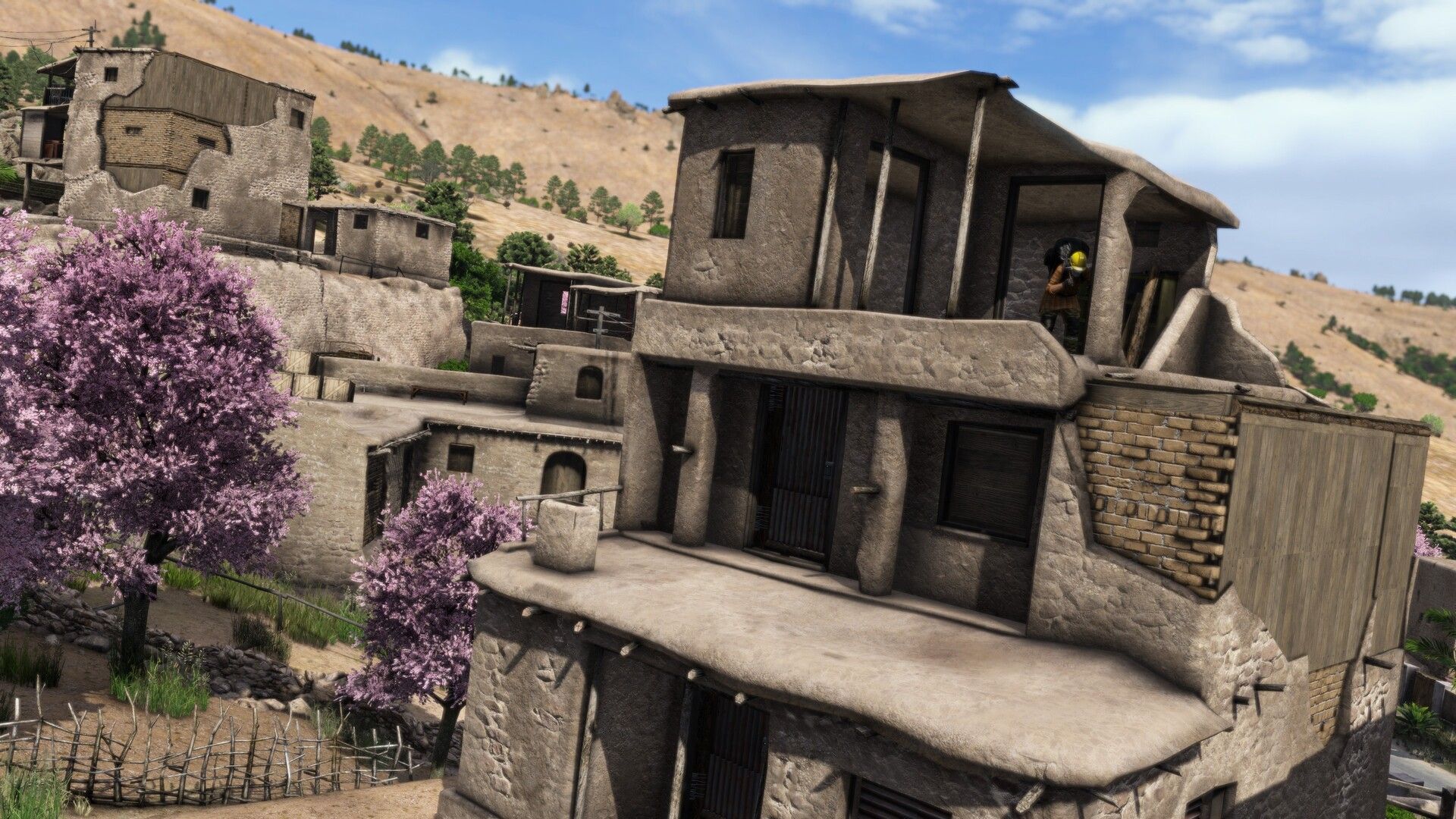 Official DayZ Badlands screenshot supporting route section 3.