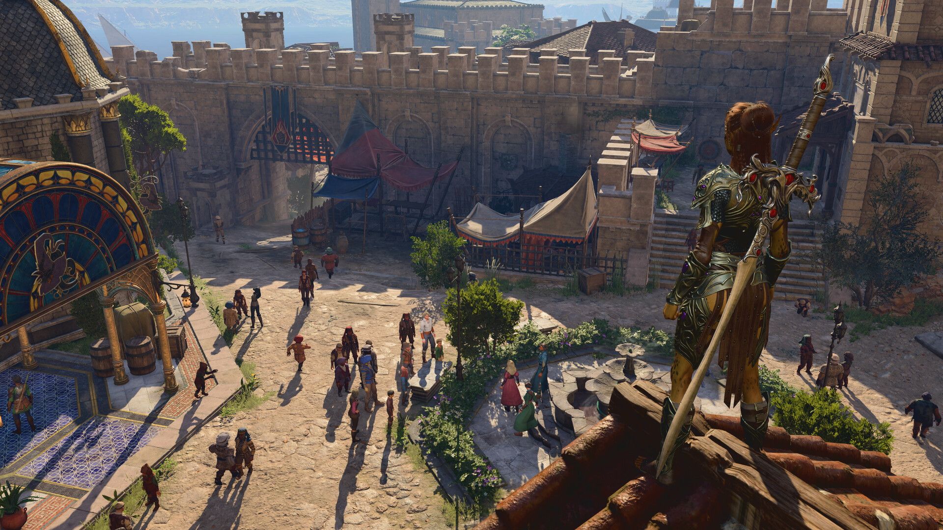 The Lower City in Baldur's Gate 3