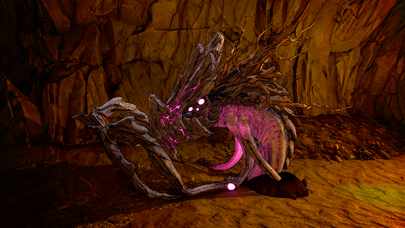 Sludgemaw in its Borderlands 4 arena