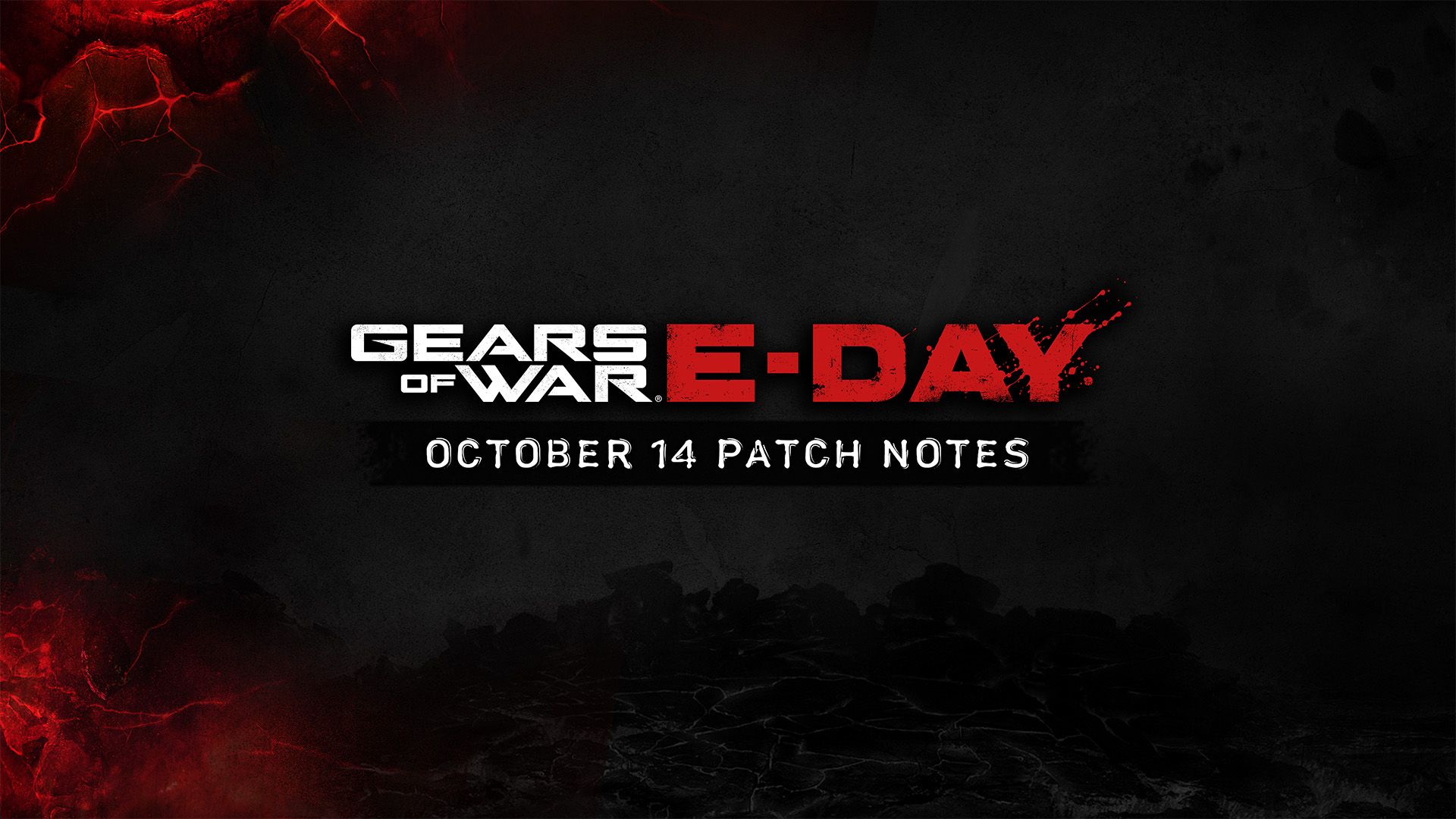 Gears of War: E-Day October 14 patch notes artwork