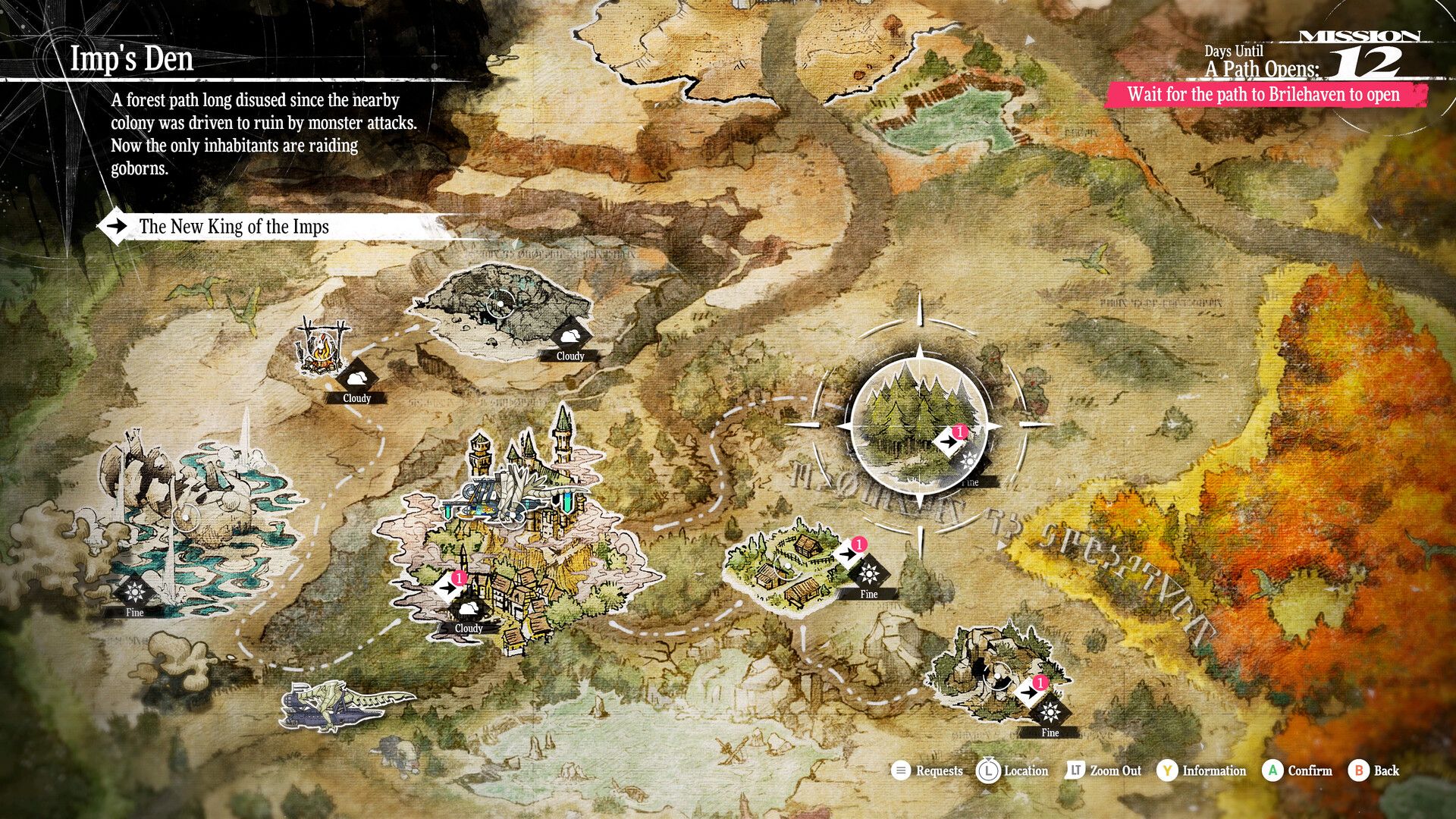 Official screenshot from Metaphor: ReFantazio