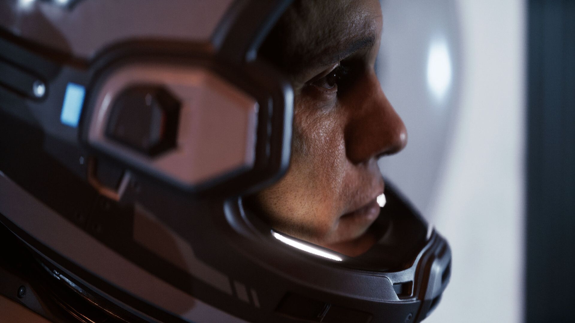 A tense sci-fi horror scene from Directive 8020.