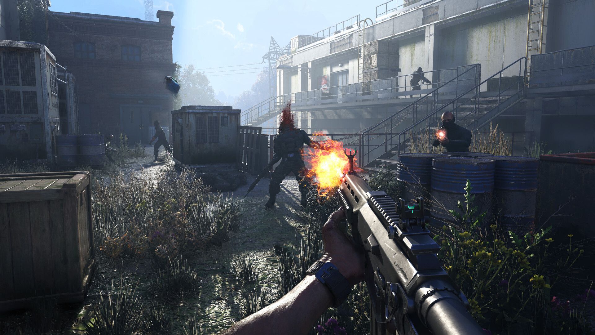 Kyle Crane using Beast Mode against infected