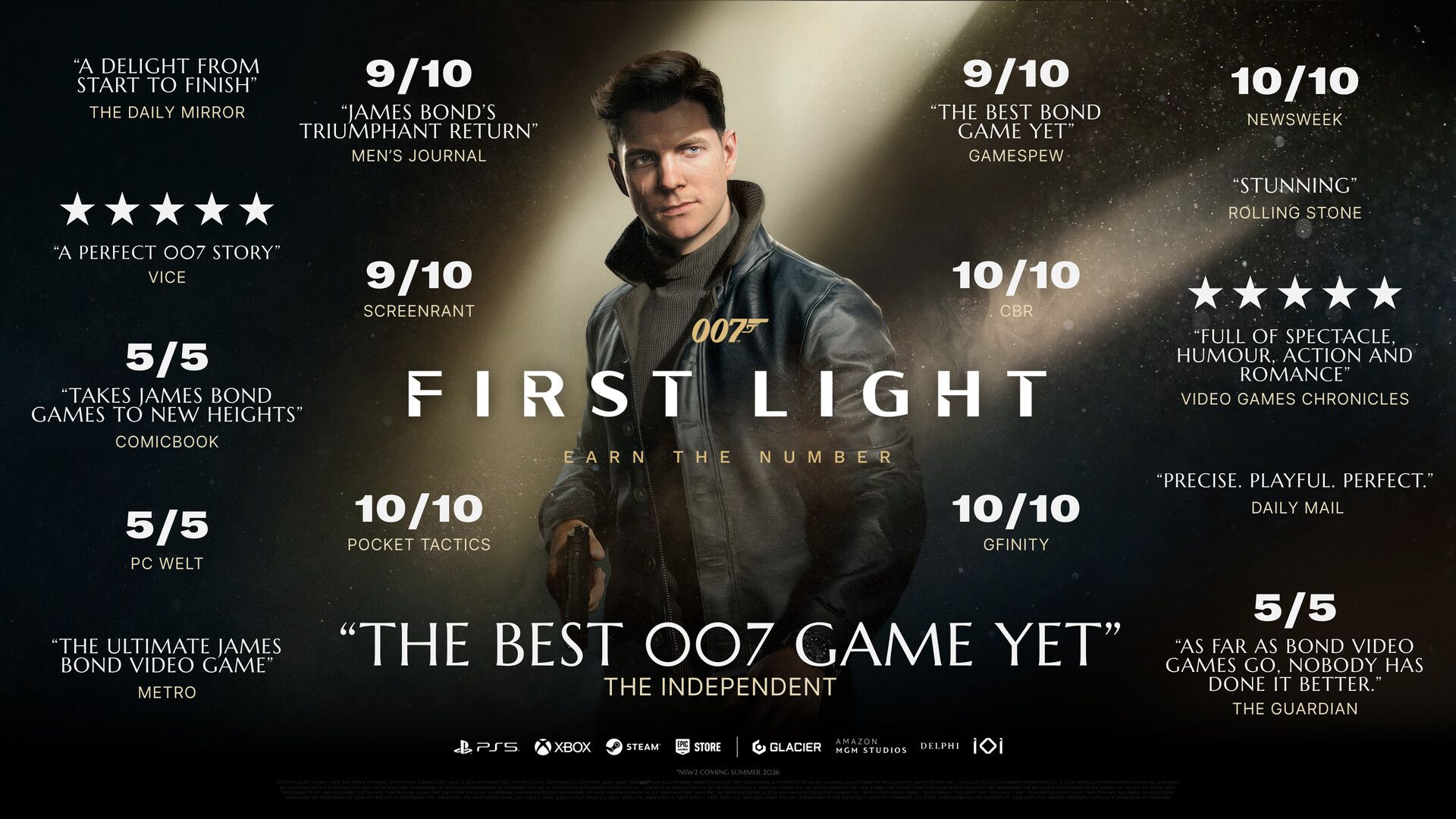 James Bond in a 007 First Light mission
