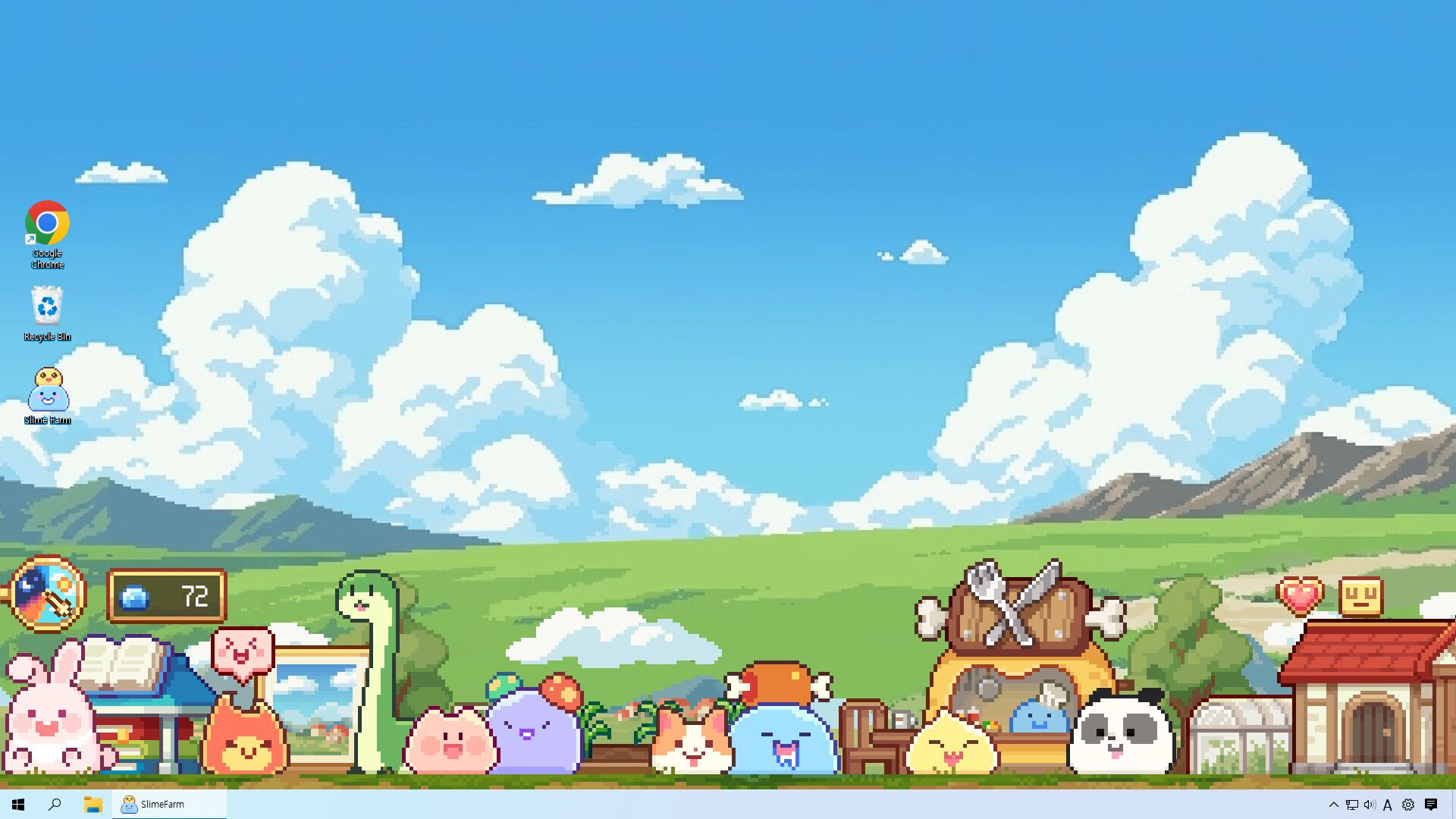 Tiny Slime Farm official Steam screenshot.