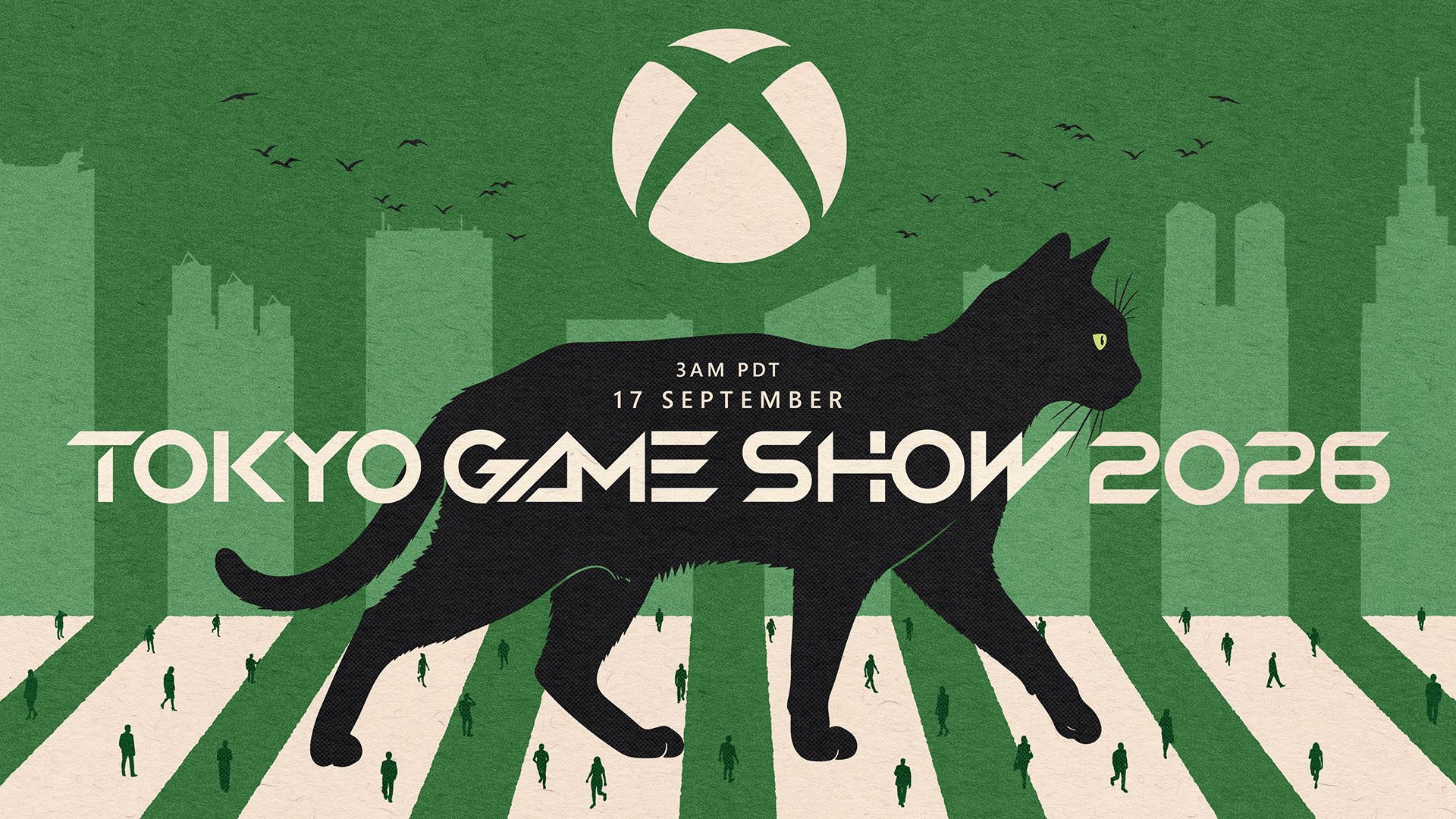 Official Xbox Tokyo Game Show 2026 broadcast artwork