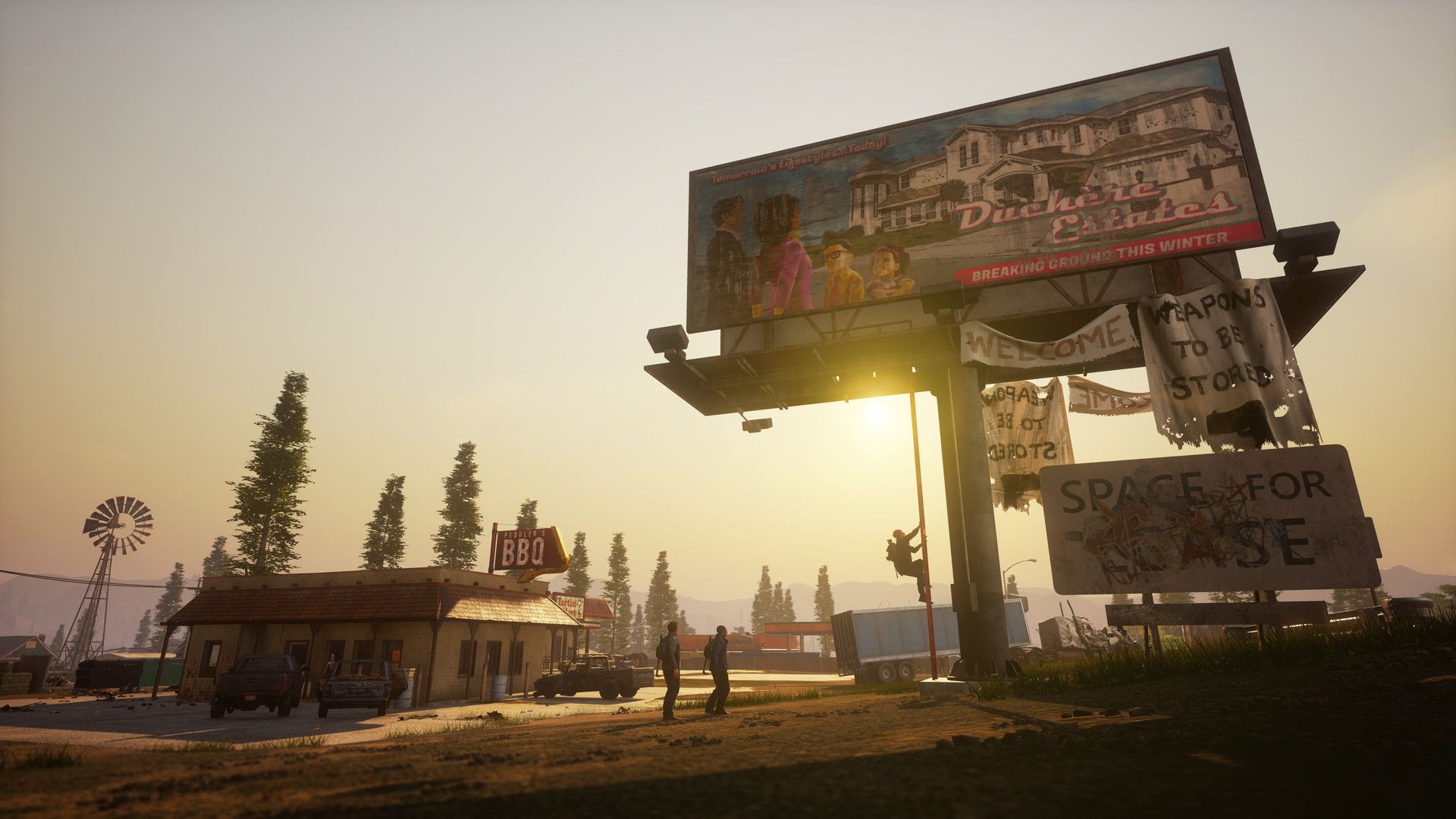 A survivor base in State of Decay 2.