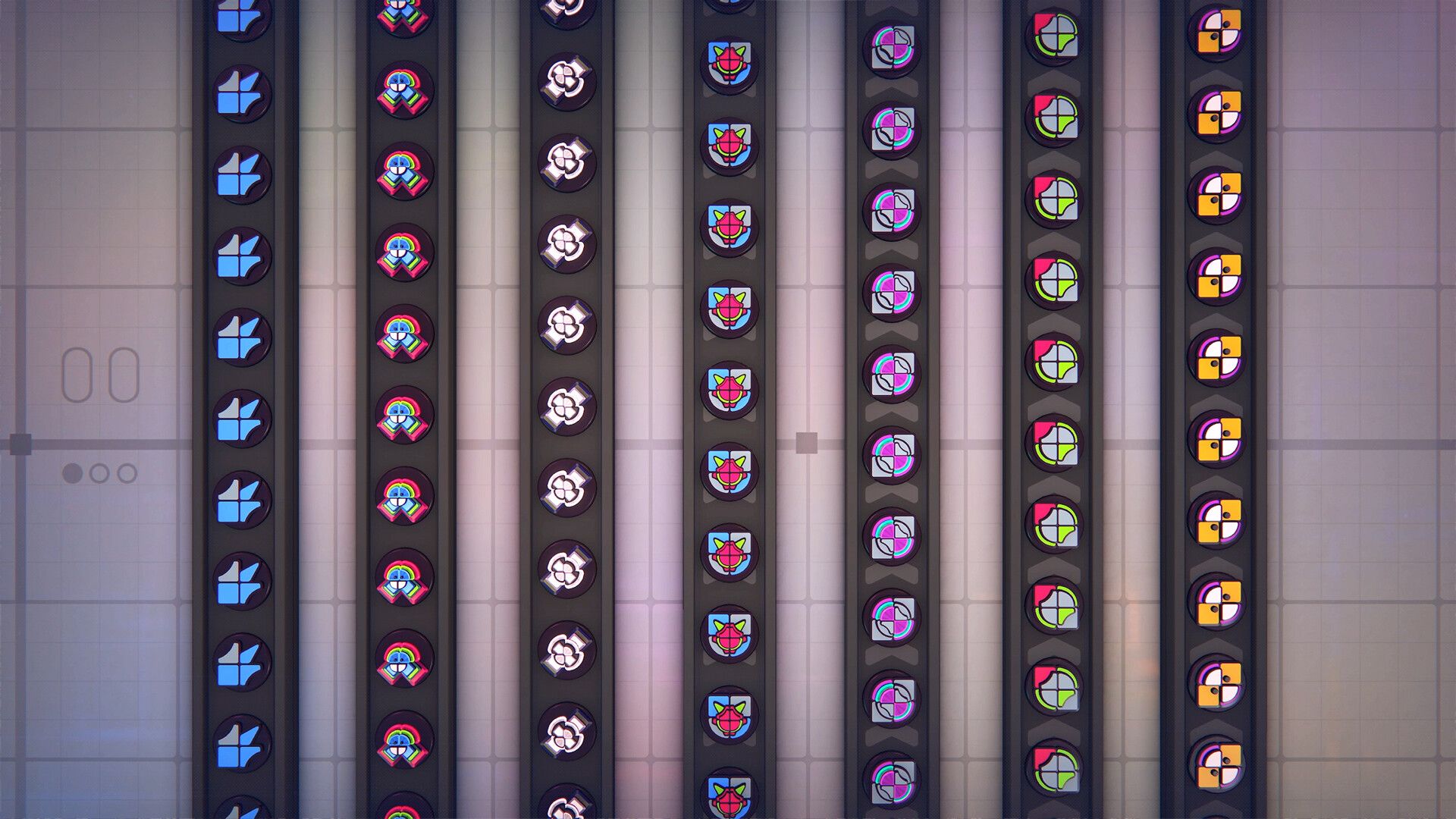 shapez 2 gameplay screenshot.