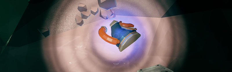 Deep Rock Galactic dwarves carrying Rocktoberfest mugs