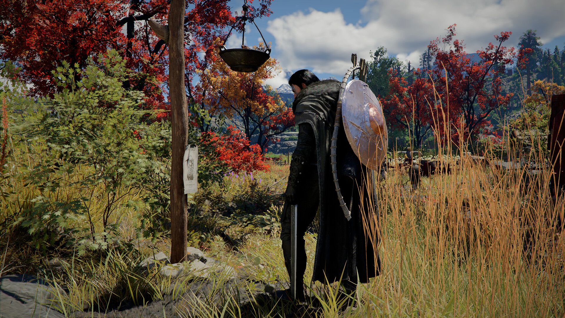 Crimson Desert wide open-world scene.