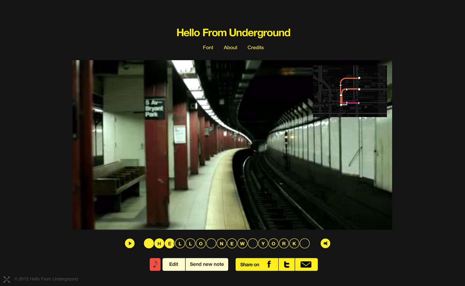 Hello From Underground by Christian Lopez