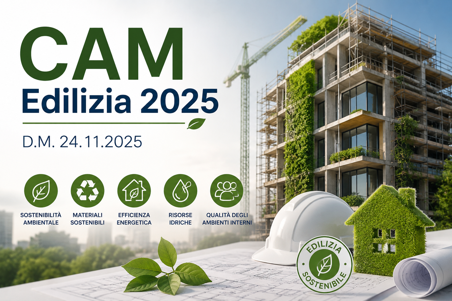 CAM Edilizia 2025 - D.M. 24.11.2025 event cover