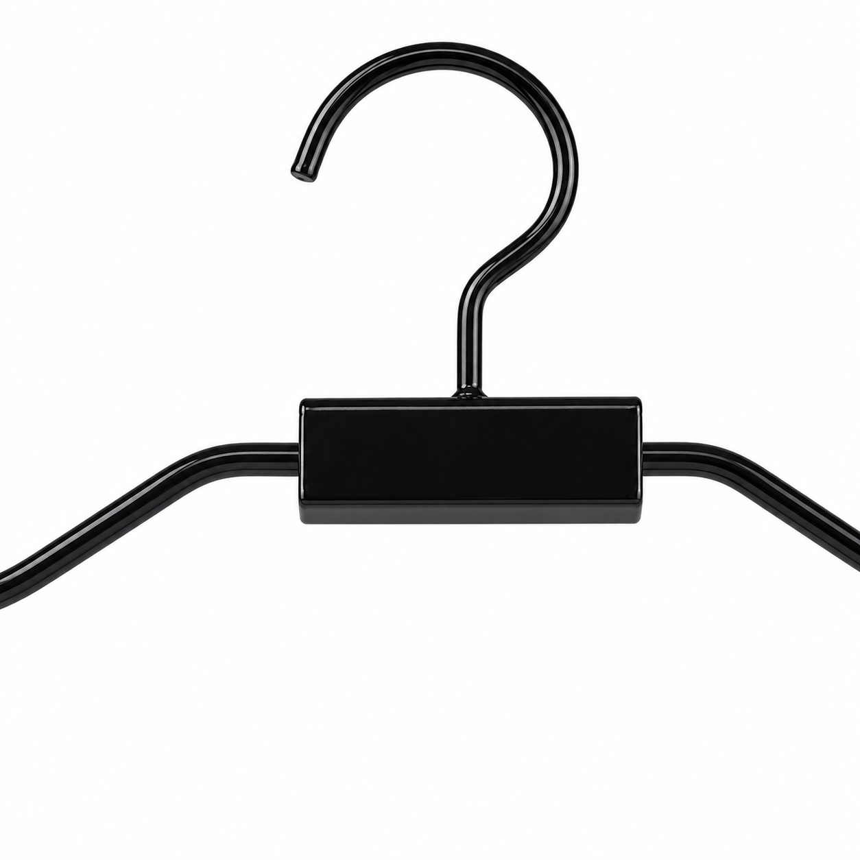 Metall-Kleiderbügel in Schwarz und Weiß – Produktansicht 3