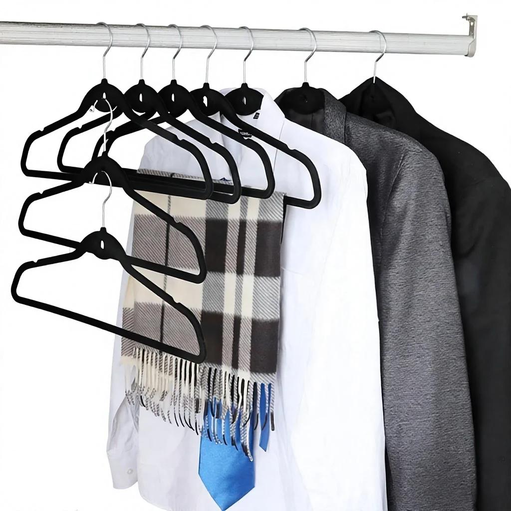 Velvet Cascading Space-Saving Hanger thumbnail 4