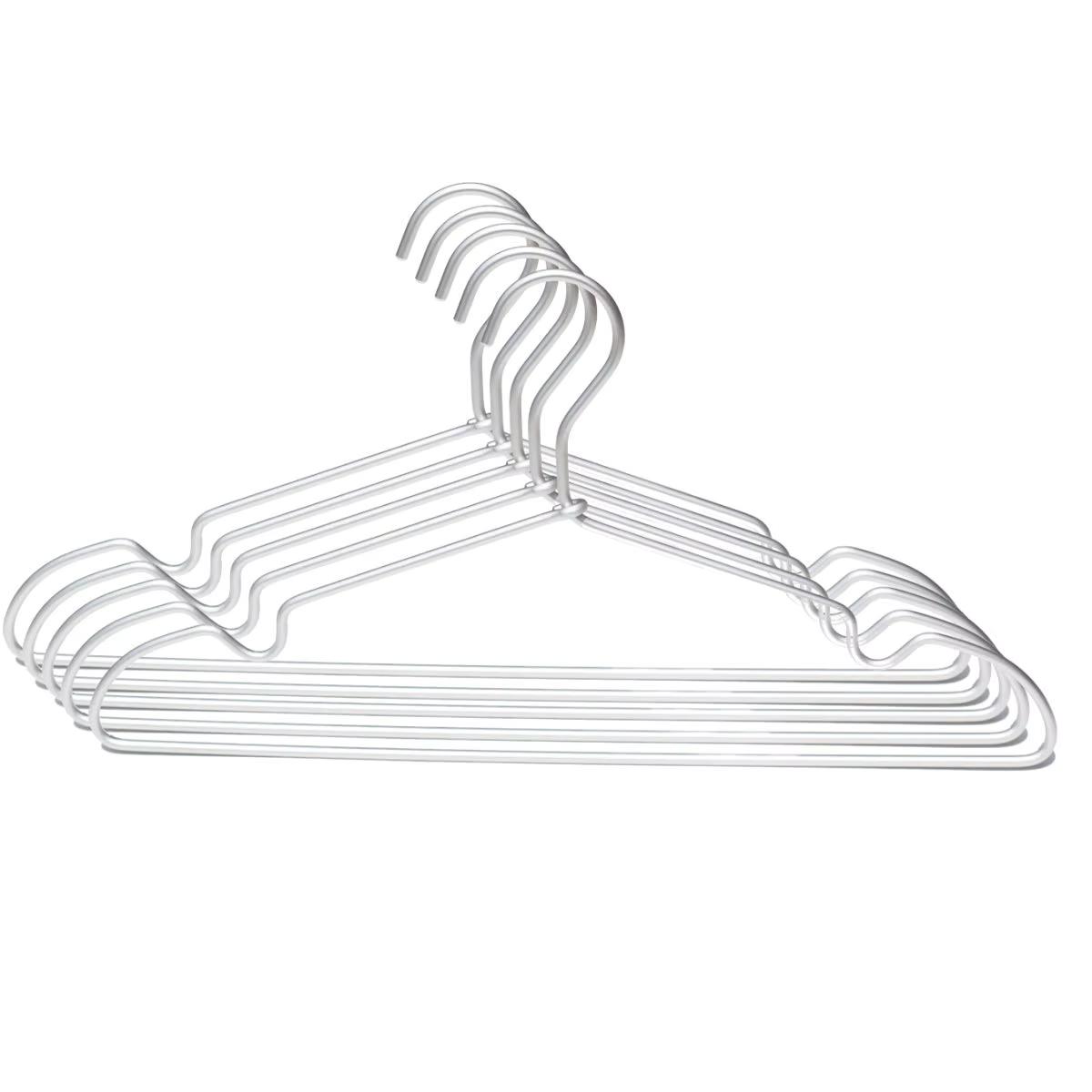 Silberfarbener Bügel aus Metall – Produktansicht 4