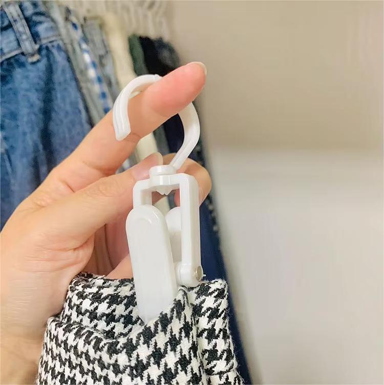 Hanger Hooks Clips Plastic Pant Clip Hanger thumbnail 2