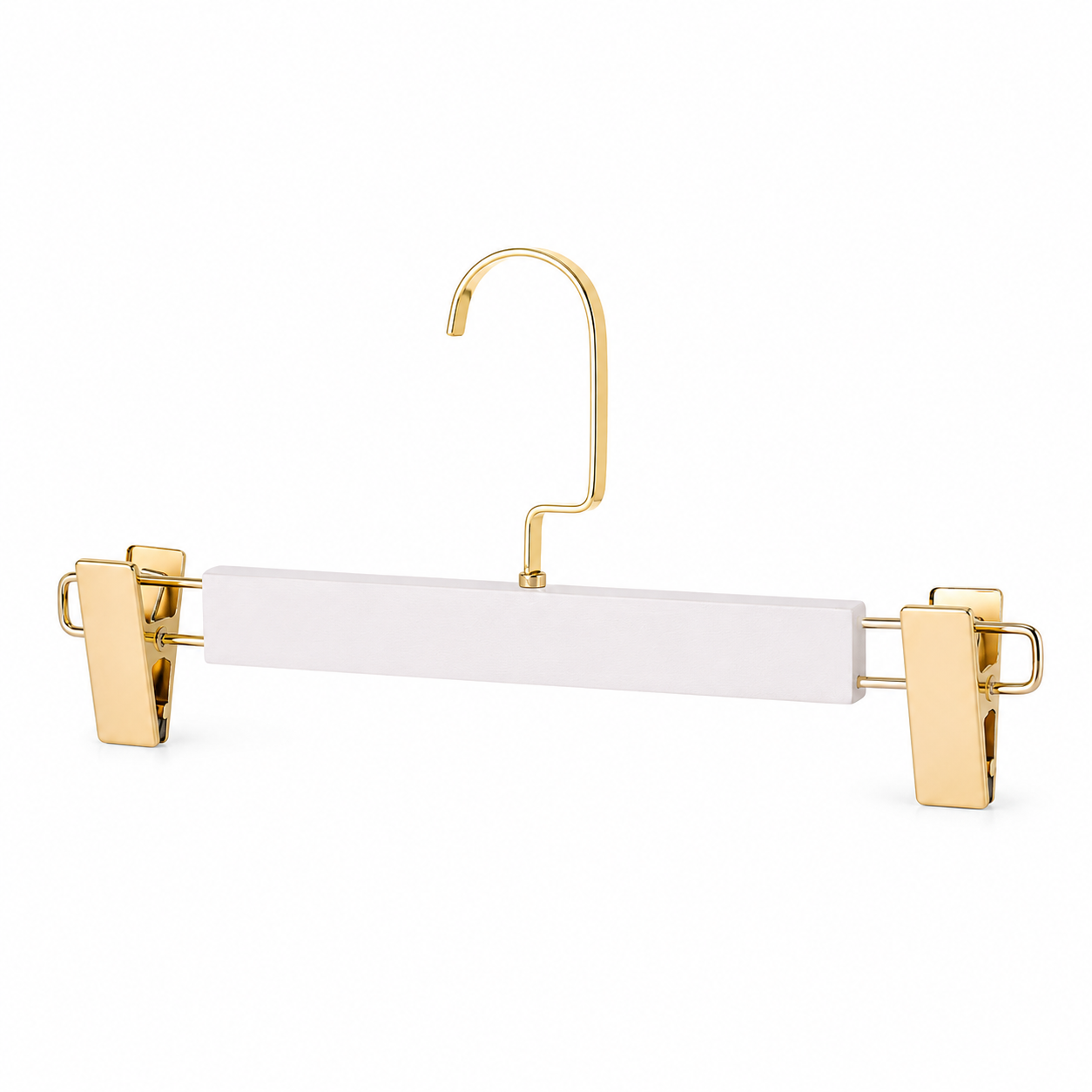 Wooden Trouser & Skirt Hanger with Gold Llama Hook
