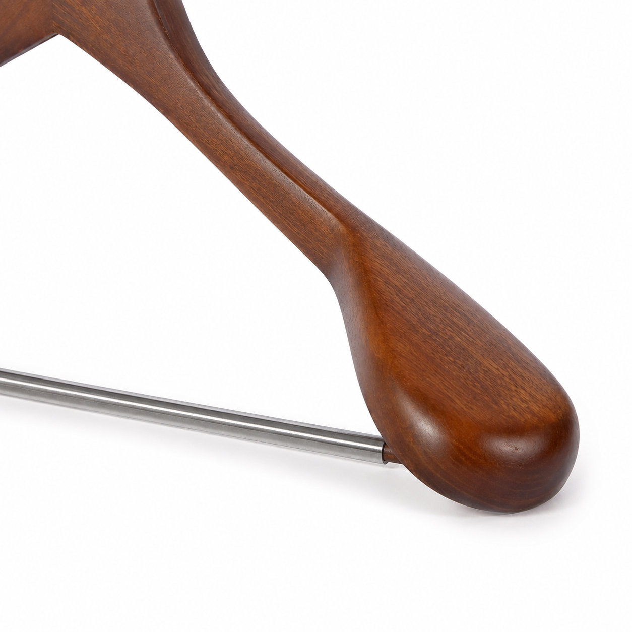 Holz-Kleiderbügel für Sakkos mit breiten Schultern – Produktansicht 4