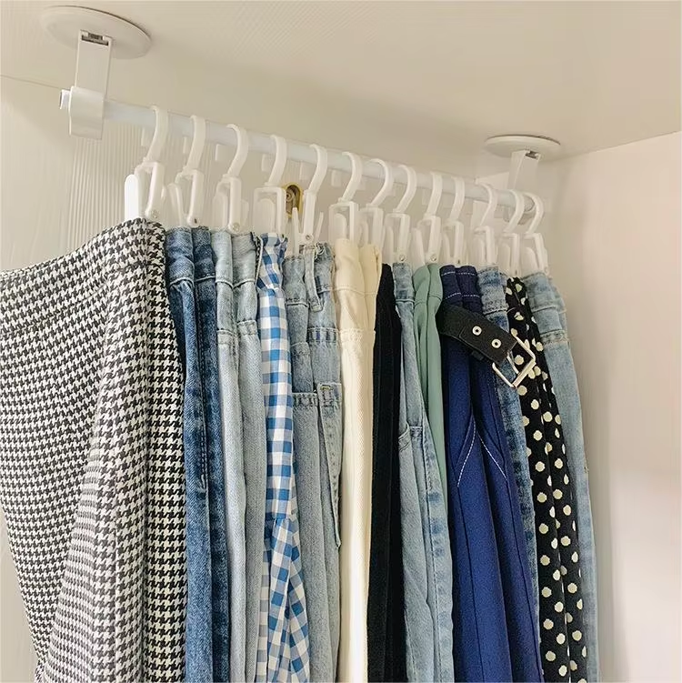 Hanger Hooks Clips Plastic Pant Clip Hanger