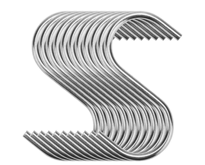 S-förmiger Kleiderbügel aus Metall – Produktansicht 4