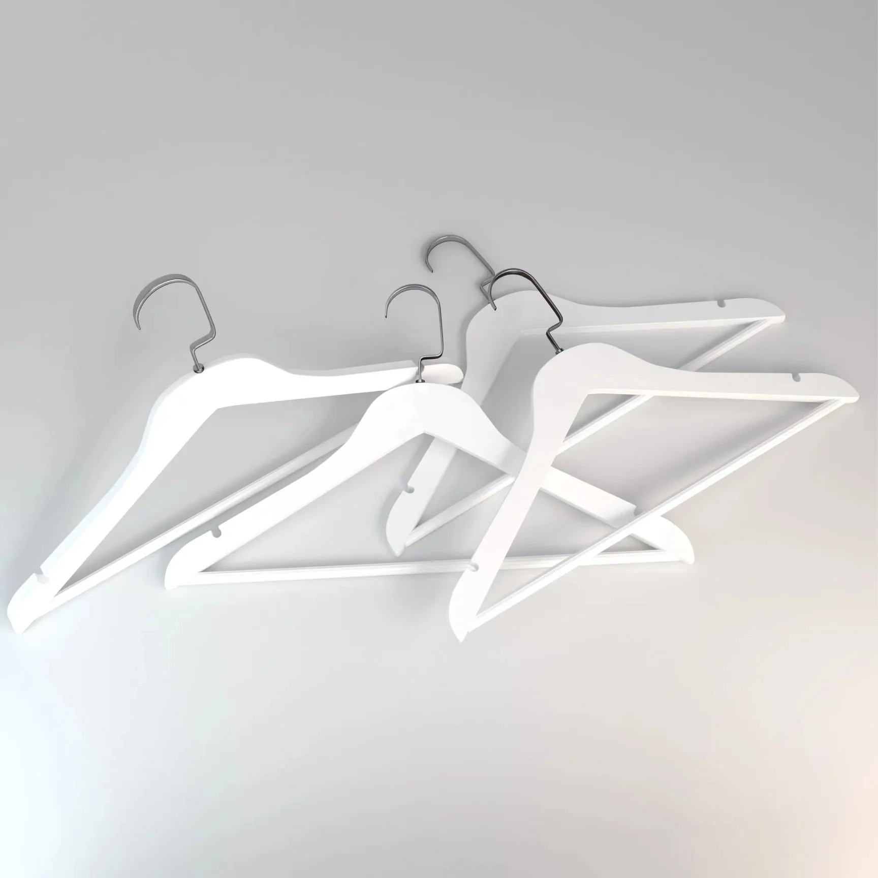 Wooden Clothes & Trouser Hanger thumbnail 3