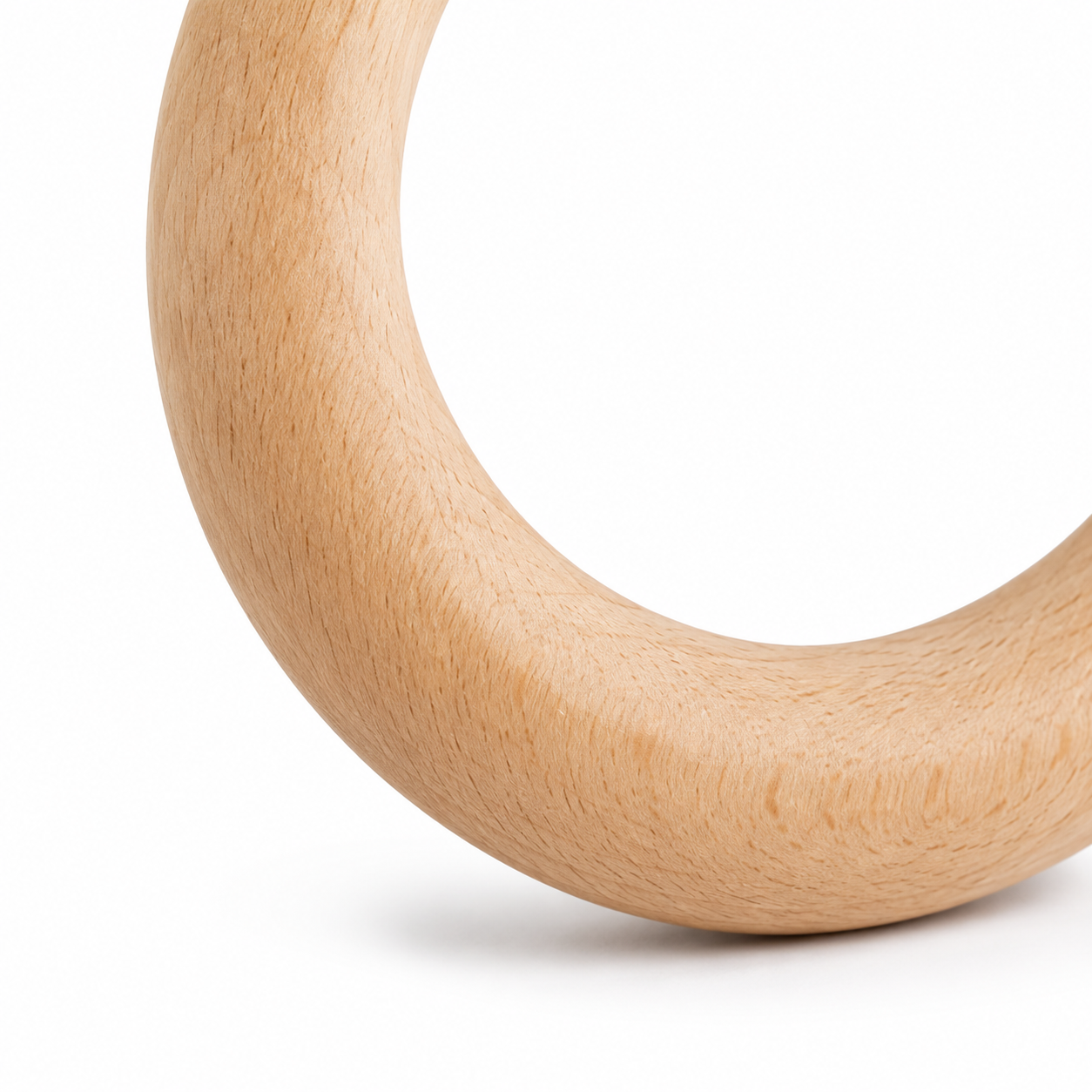 Runder Schalhalter aus Holz – Produktansicht 4