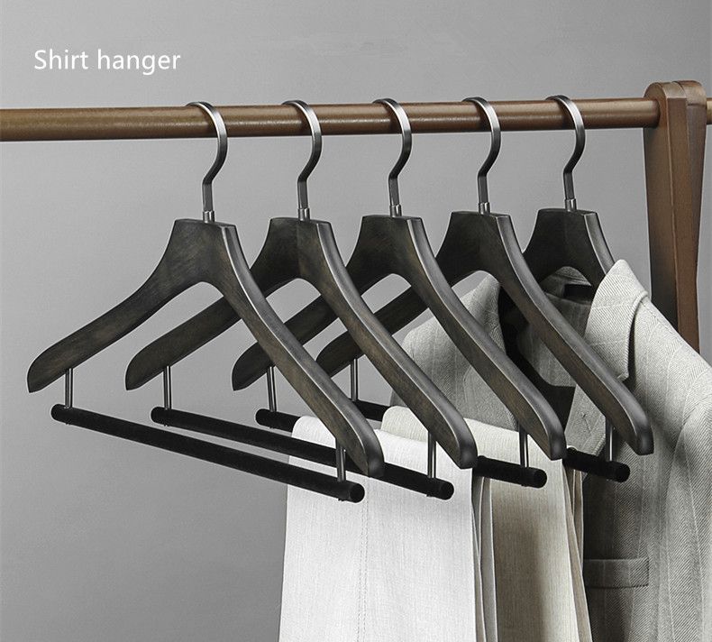 Nonslip Cascading Adjustable Metal Pants Skirts Cloth Hanger With Clips thumbnail 17