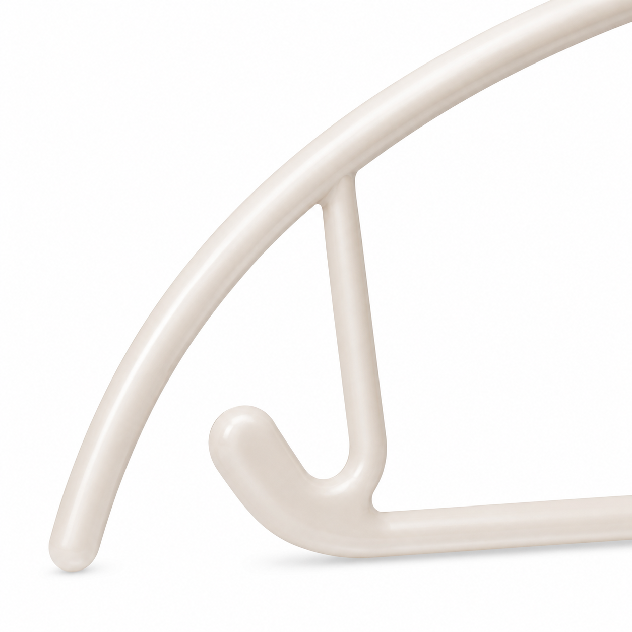 PVC-beschichteter Metallkleiderbügel – Produktansicht 3