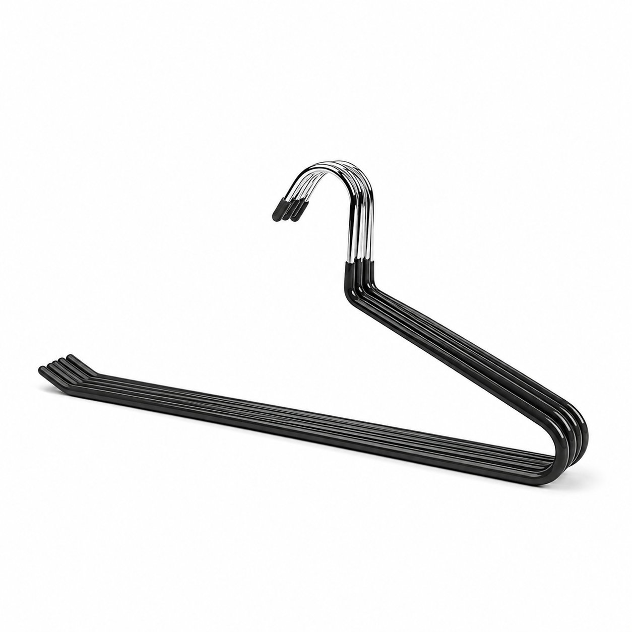 PVC-beschichteter Metall-Hosenbügel mit Klammern