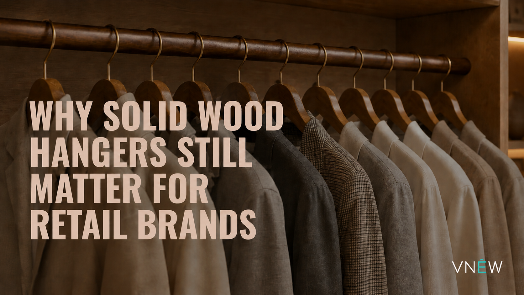 Why Solid Wood Hangers Still Matter for Retail Brands