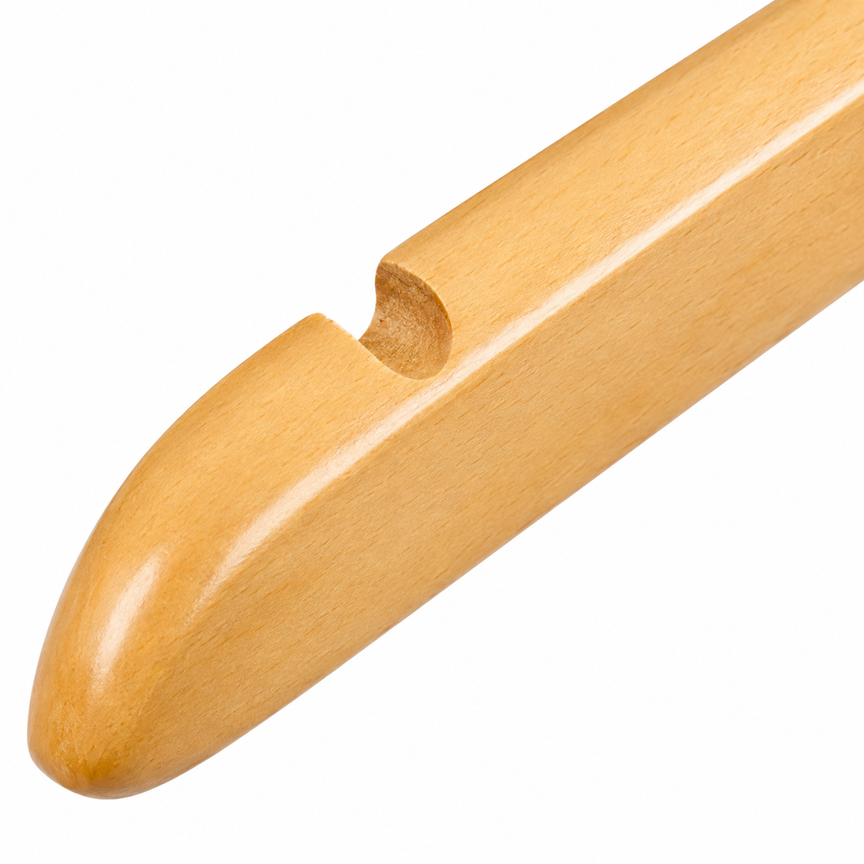 Holz-Hosenbügel mit Klammern – Produktansicht 2
