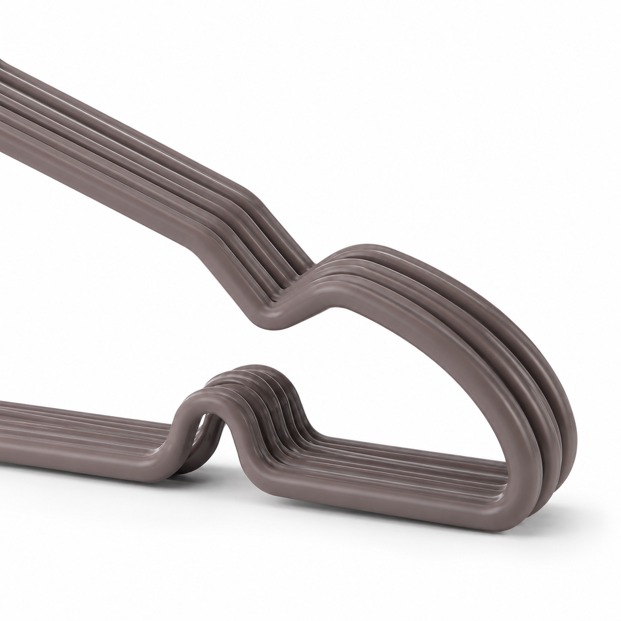 PVC-beschichteter Metallkleiderbügel – Produktansicht 4