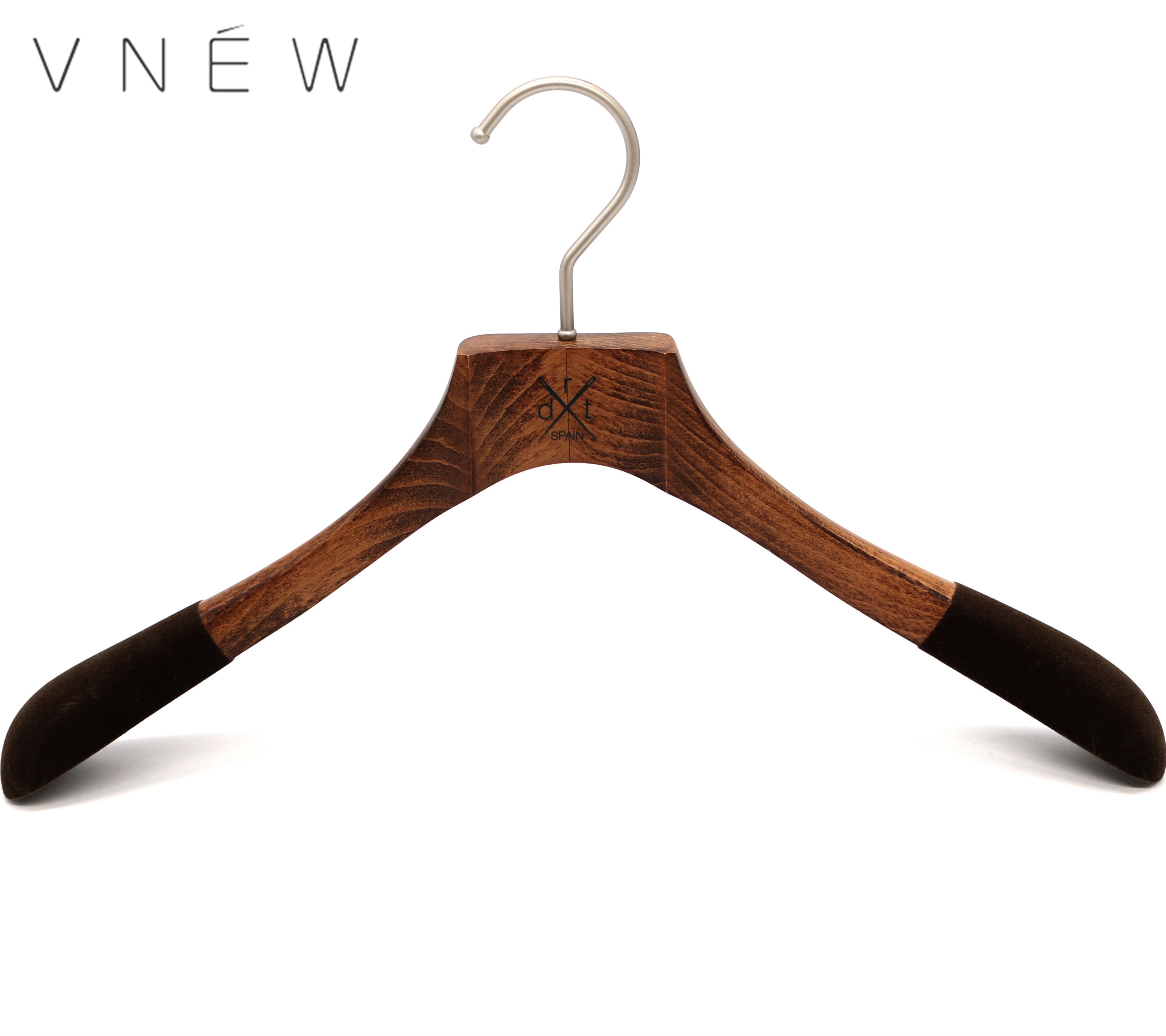 Nonslip Cascading Adjustable Metal Pants Skirts Cloth Hanger With Clips thumbnail 9