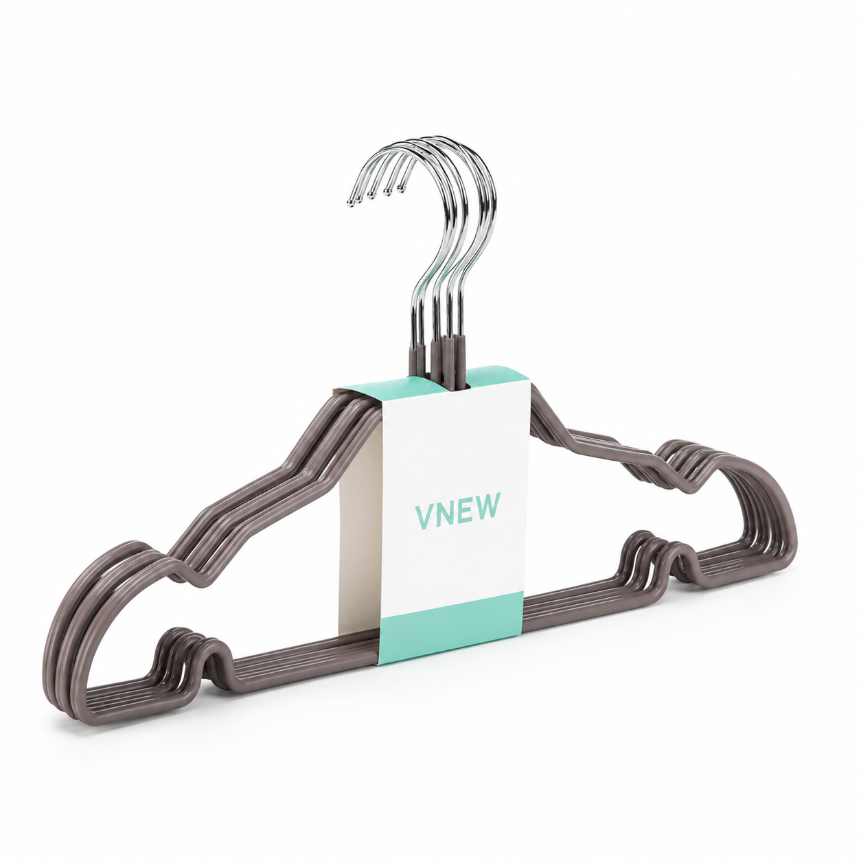 PVC-beschichteter Metallkleiderbügel – Produktansicht 3