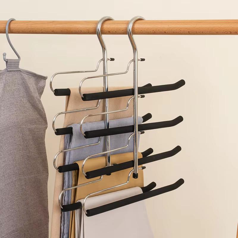 Multi Layer Hanger Foam Hangers Pant Clip Hanger