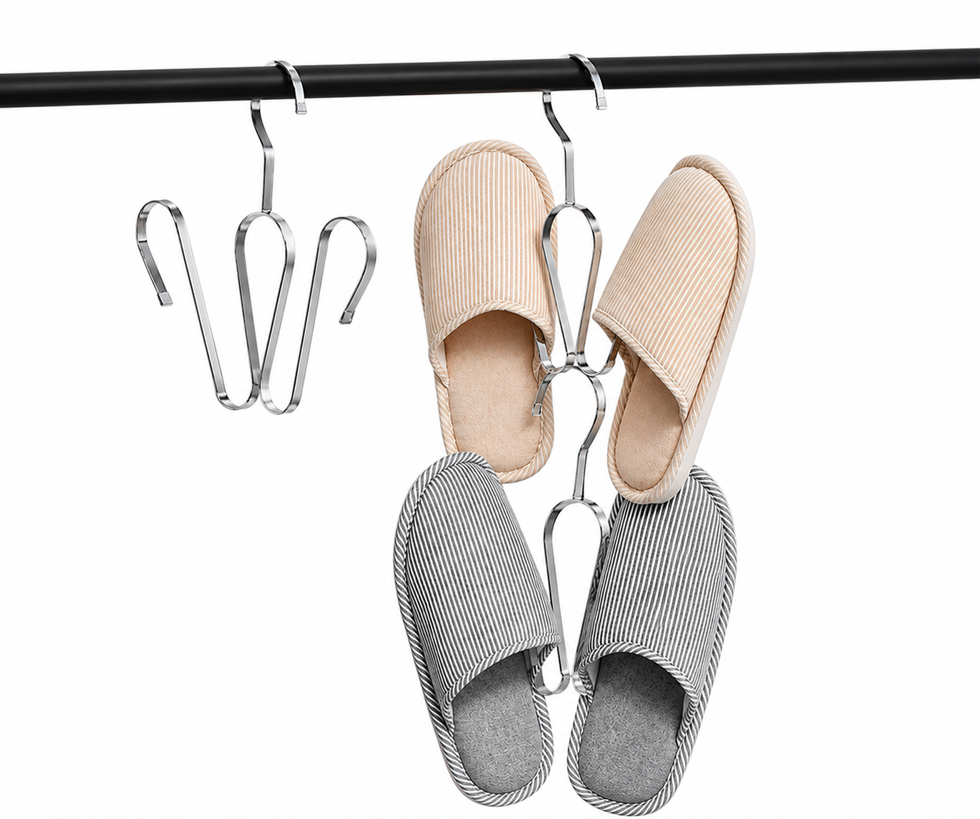 Balcony Windproof Stainless Metal Hanger thumbnail 3