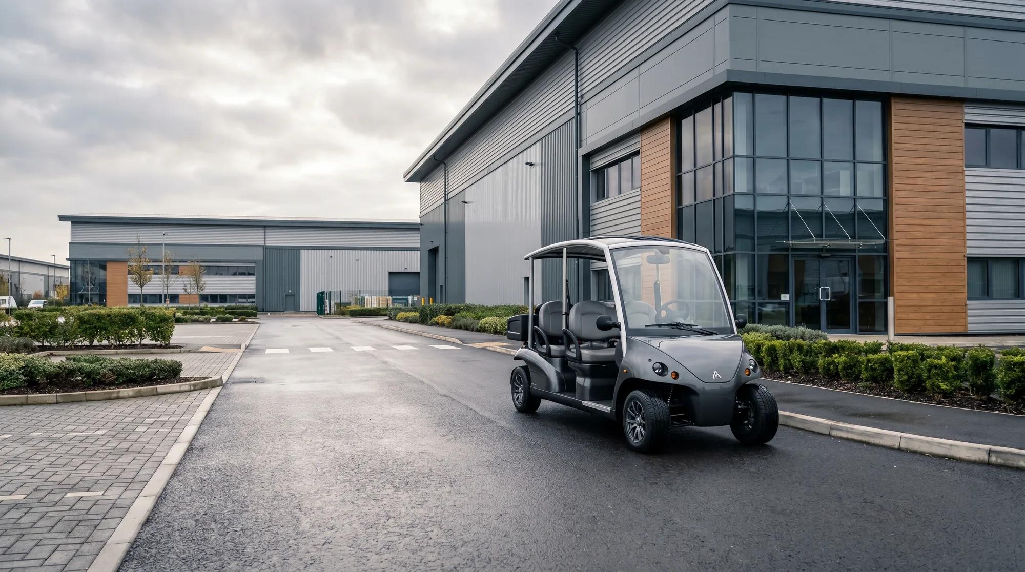 Electric buggies for warehouses and large industrial sites