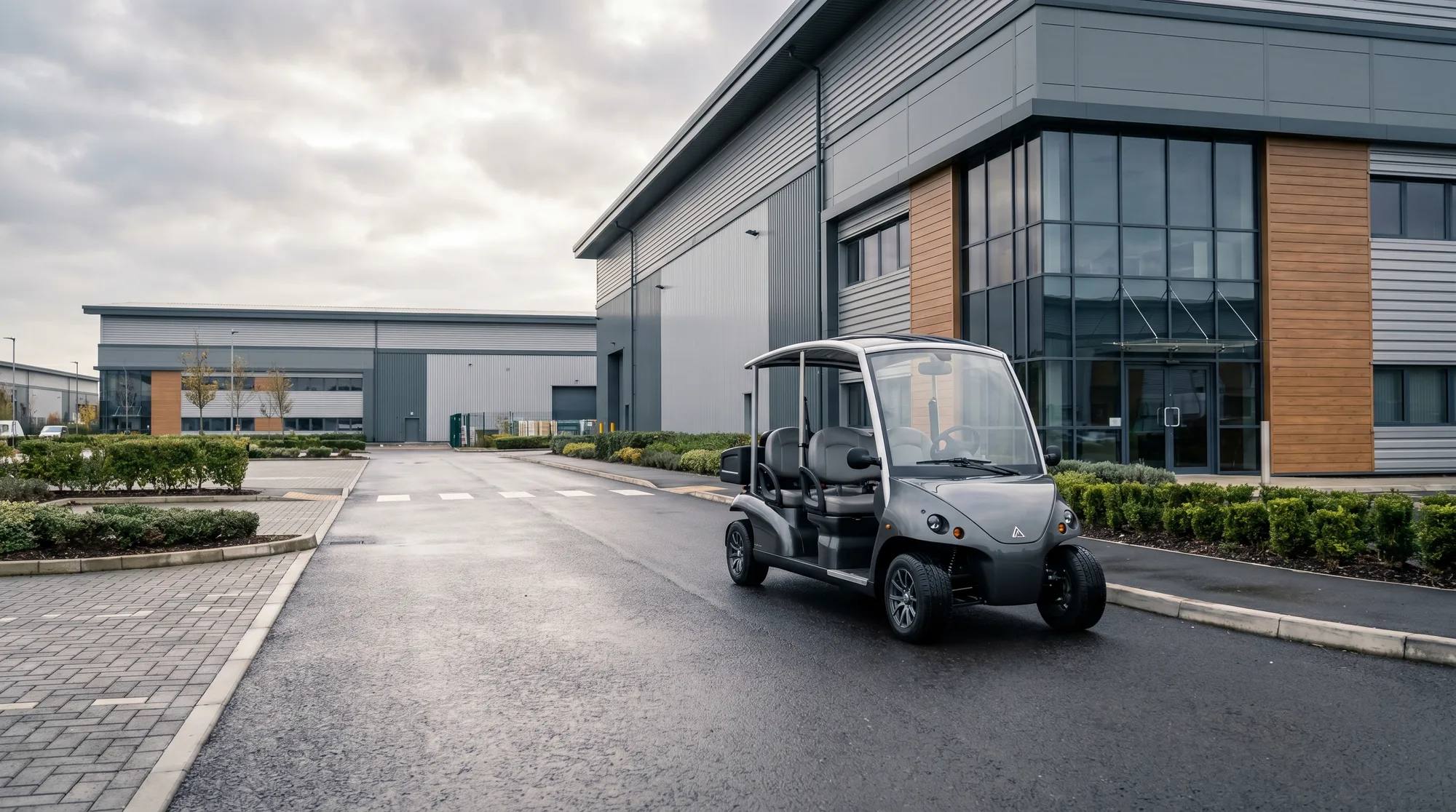 Electric buggies for warehouses and large industrial sites