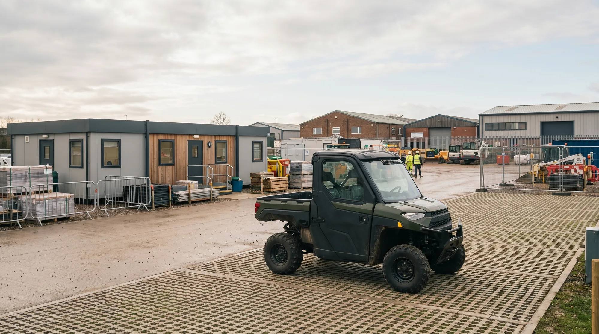 Electric buggies for site works and large construction sites