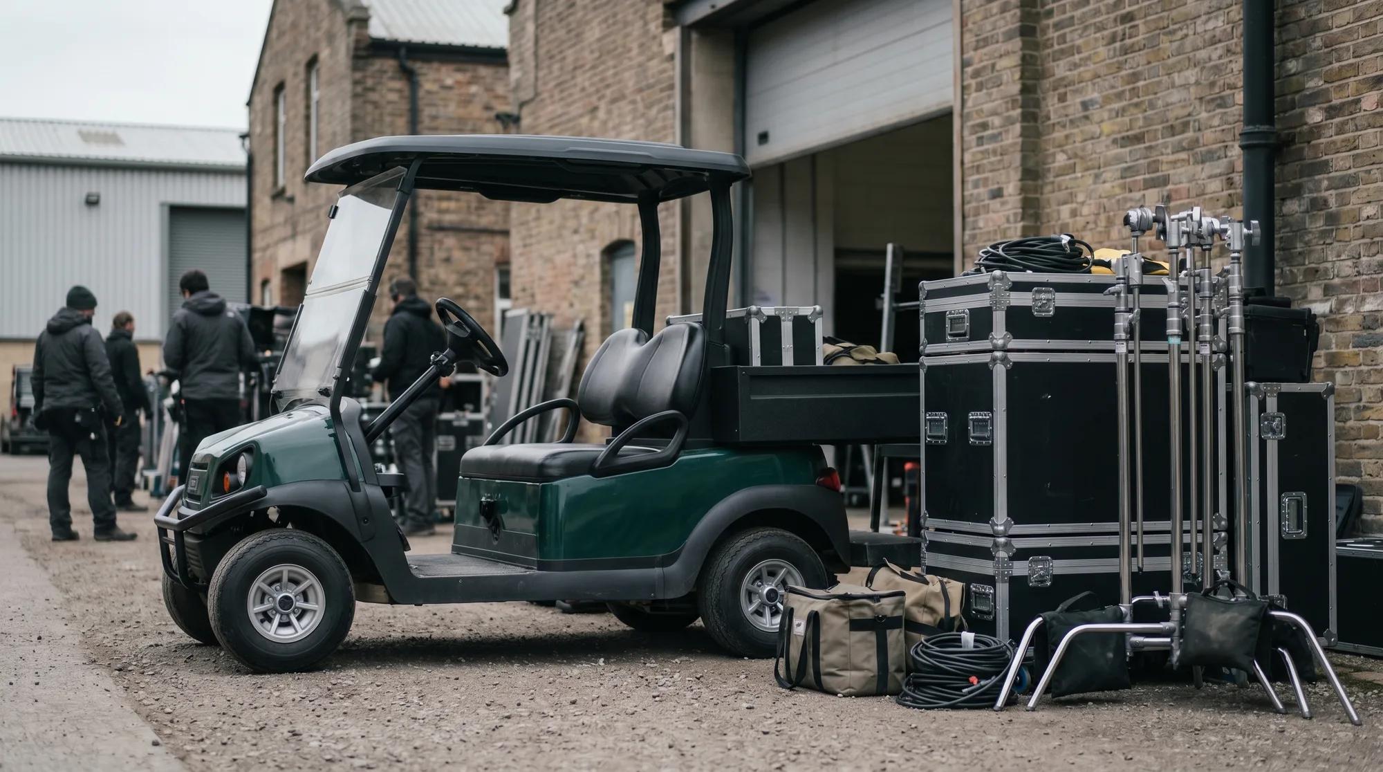 Electric buggies for film and TV production