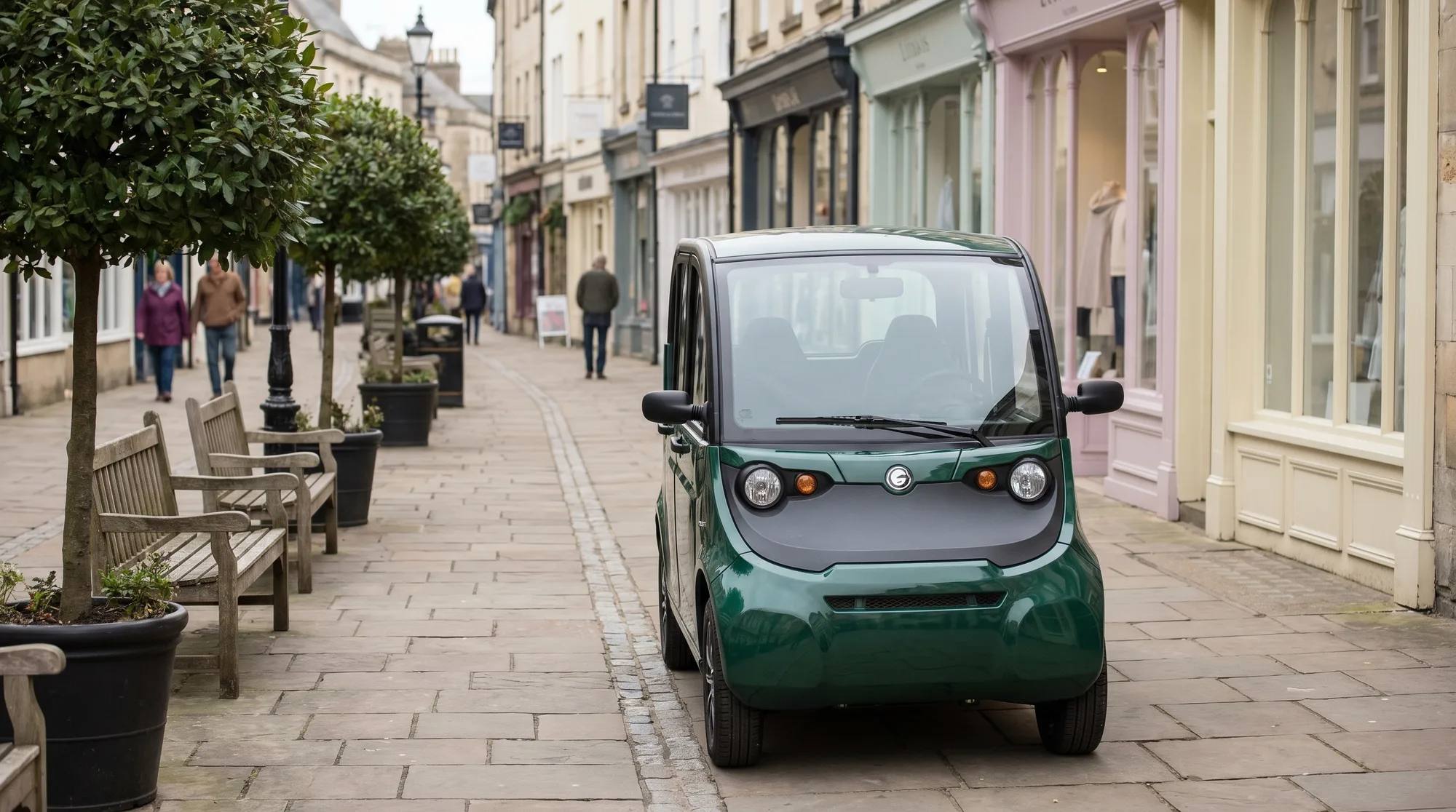Electric buggies for business improvement districts and town centres