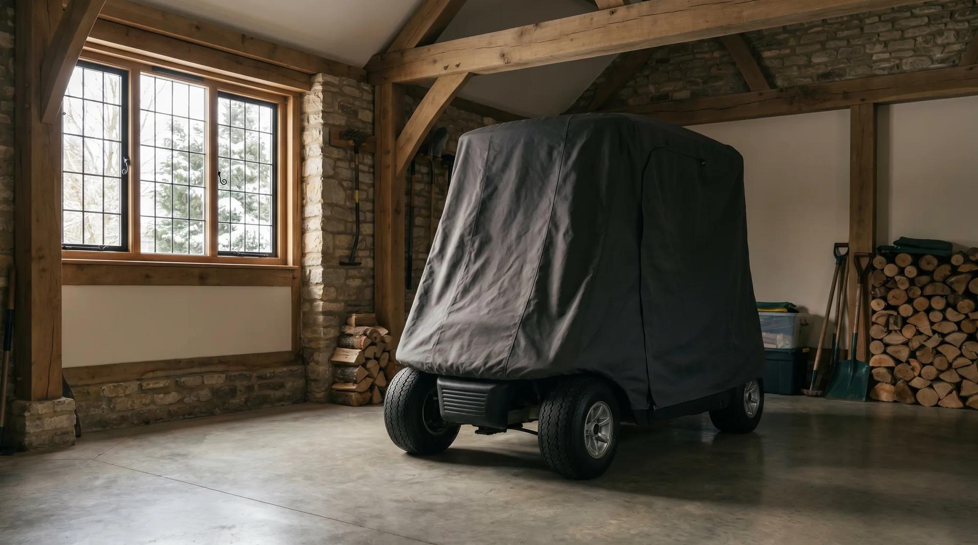 How to store a golf buggy over winter